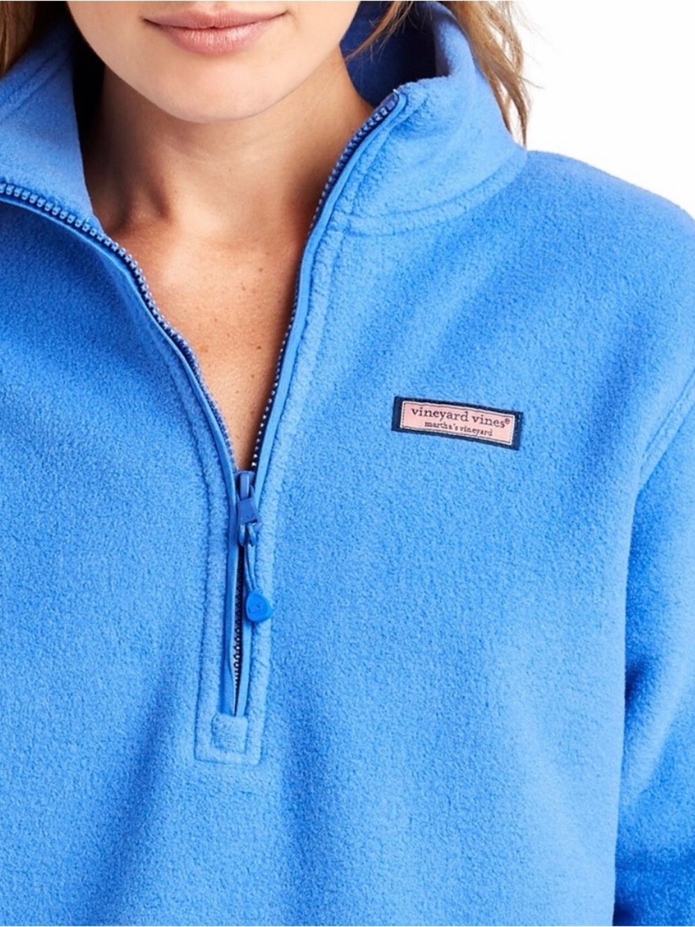 Vineyard Vines Woman’s Harbor Fleece Pullover Size Small